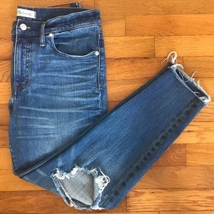 Madewell 9” High Riser Skinny: Skinny Crop